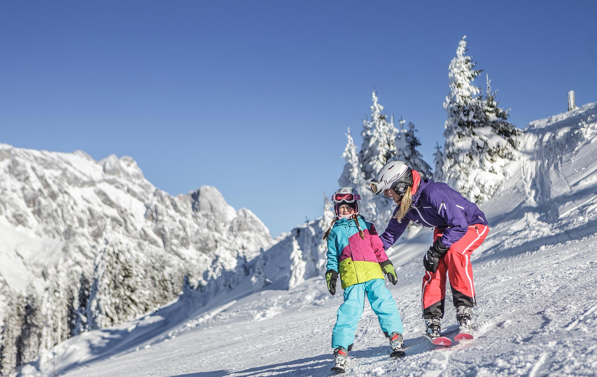 Hochkoenig Familien Ski