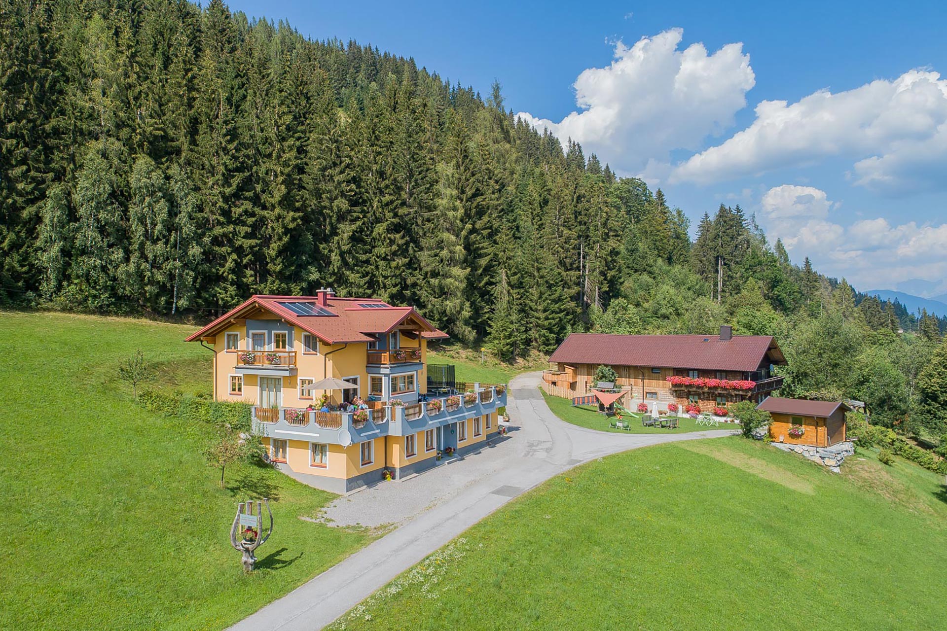 Landhaus Hochkoenig Ferienwohnung Sommer 0108