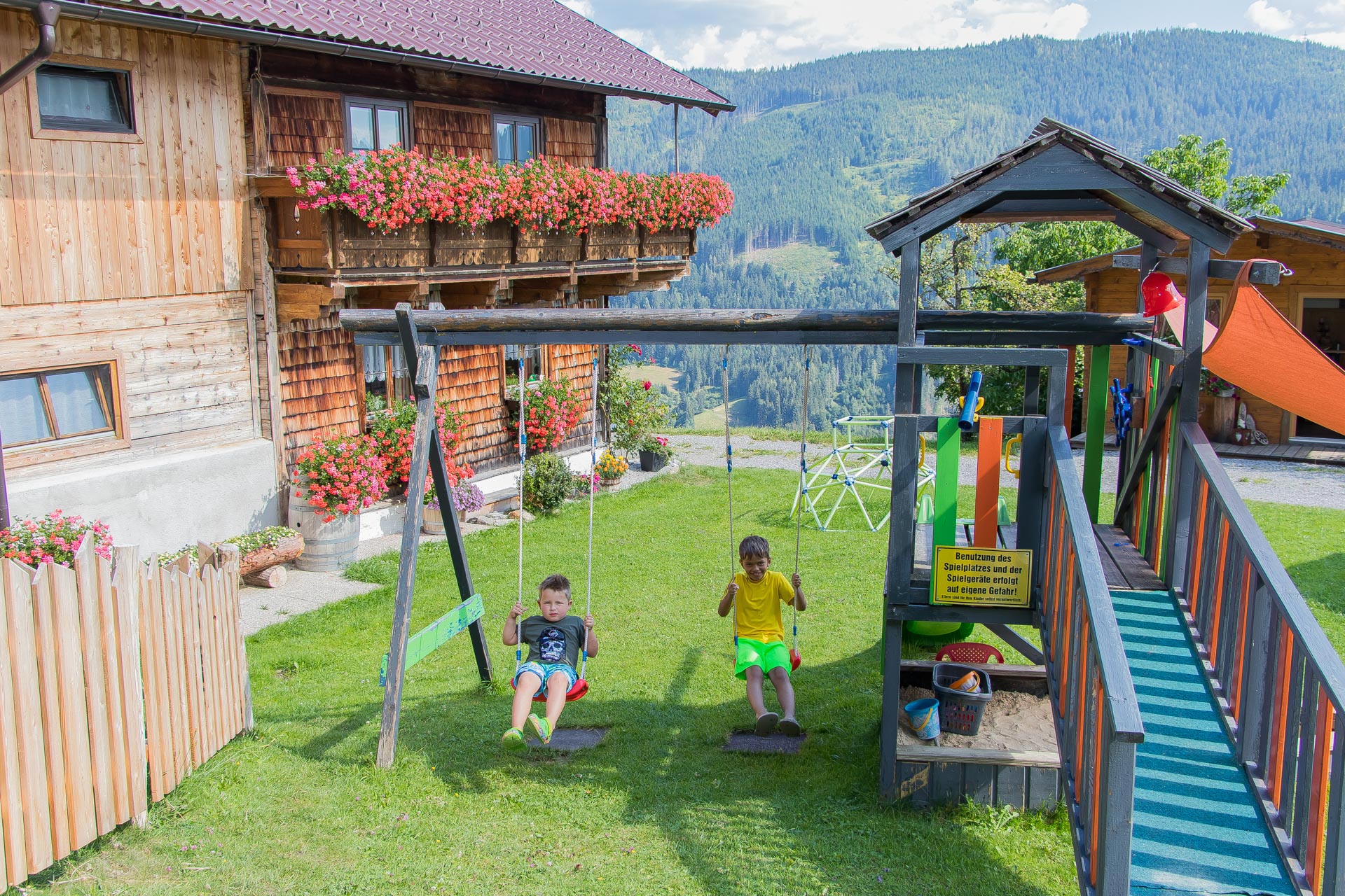 Landhaus Hochkoenig Ferienwohnung Sommer 1400